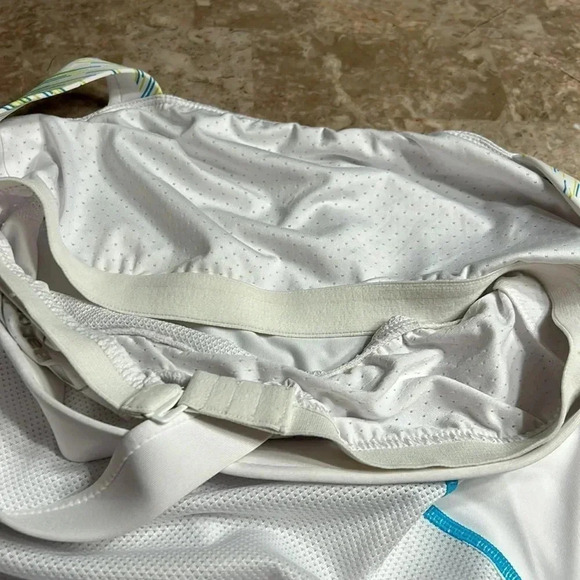 Exercise dress,sport dress,tennis dress,activewear white,NWT , vtg tag - Picture 11 of 14